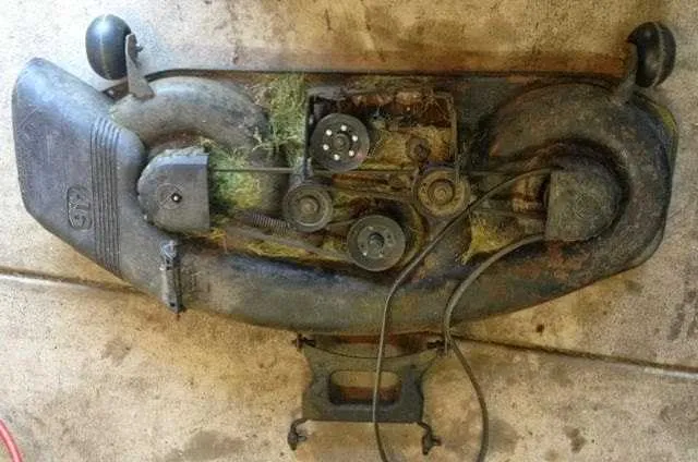 craftsman gt5000 54 deck belt diagram