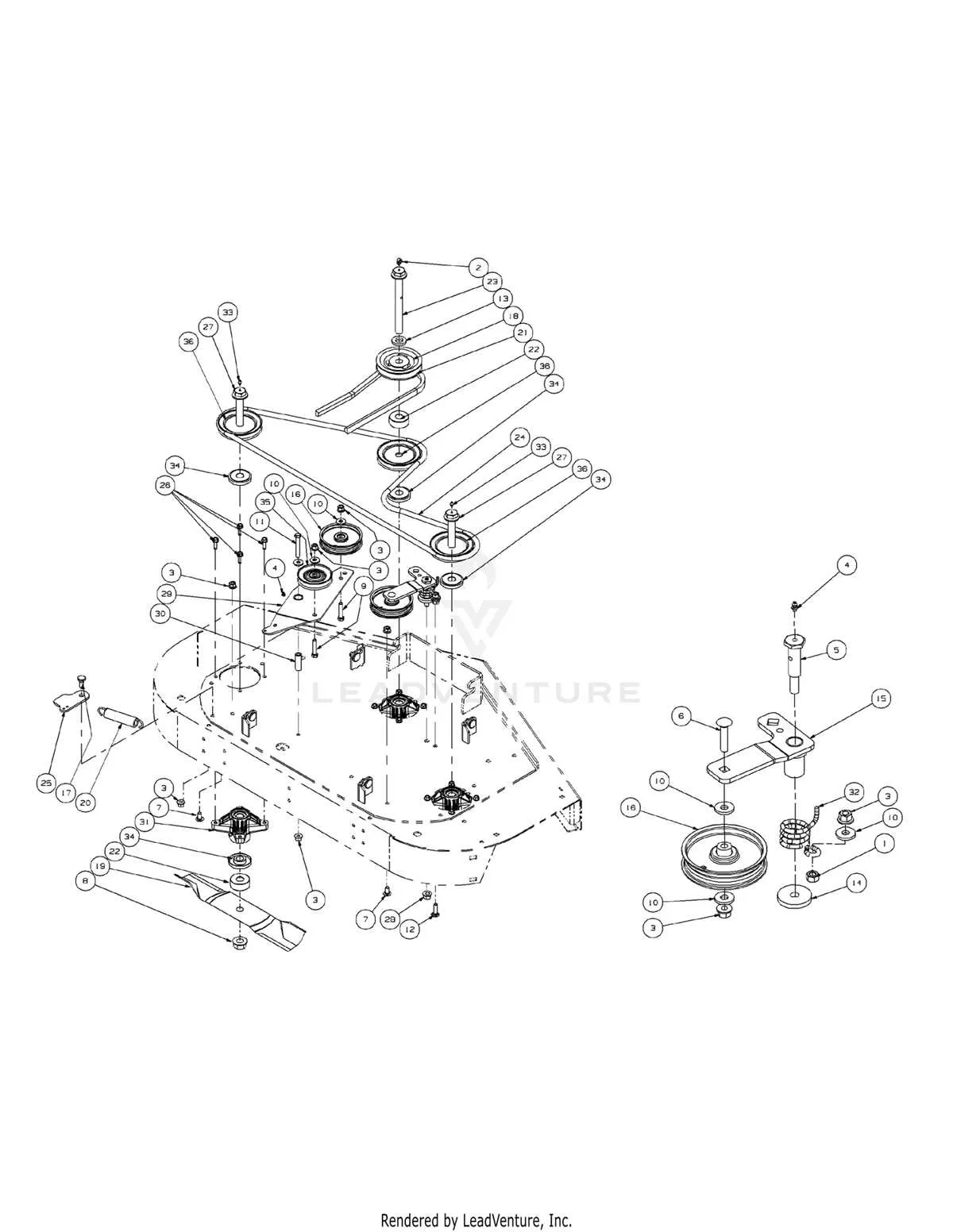 cub cadet enforcer 48 belt diagram