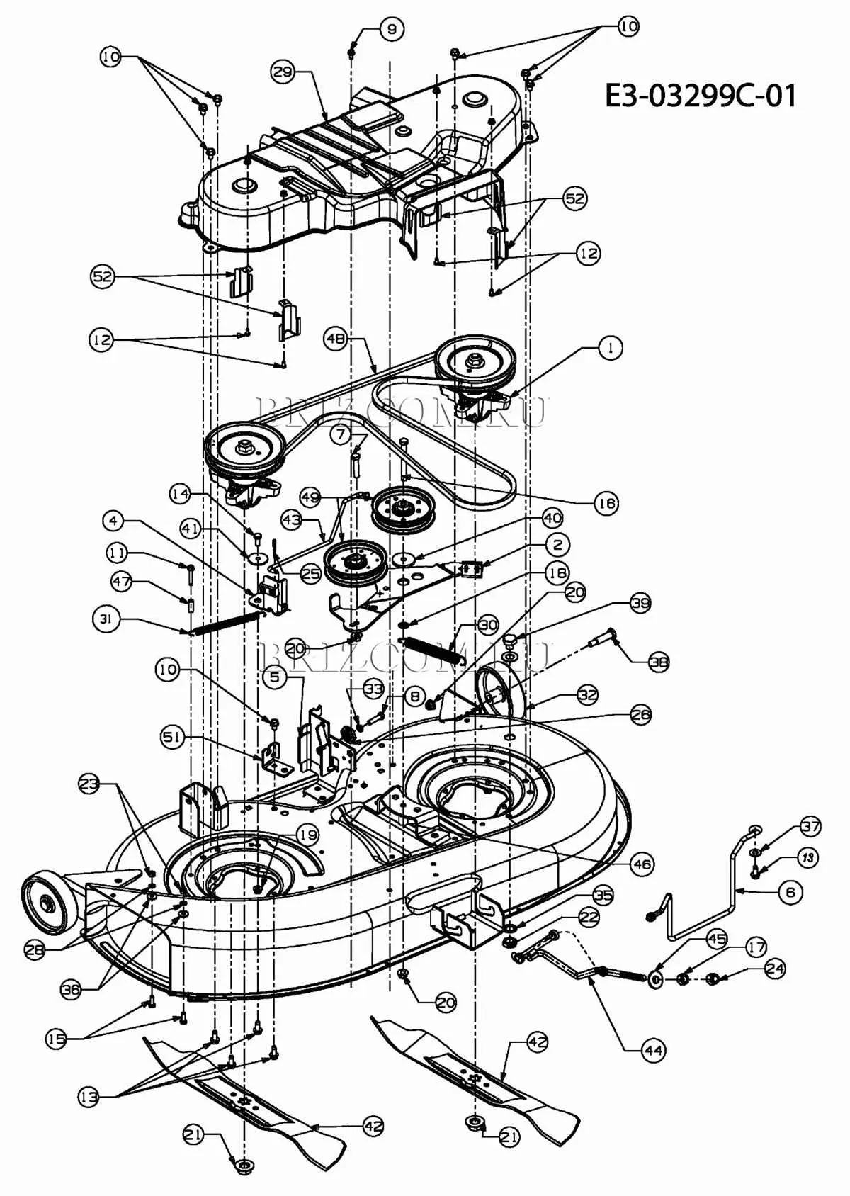 cub cadet gt1554 belt diagram