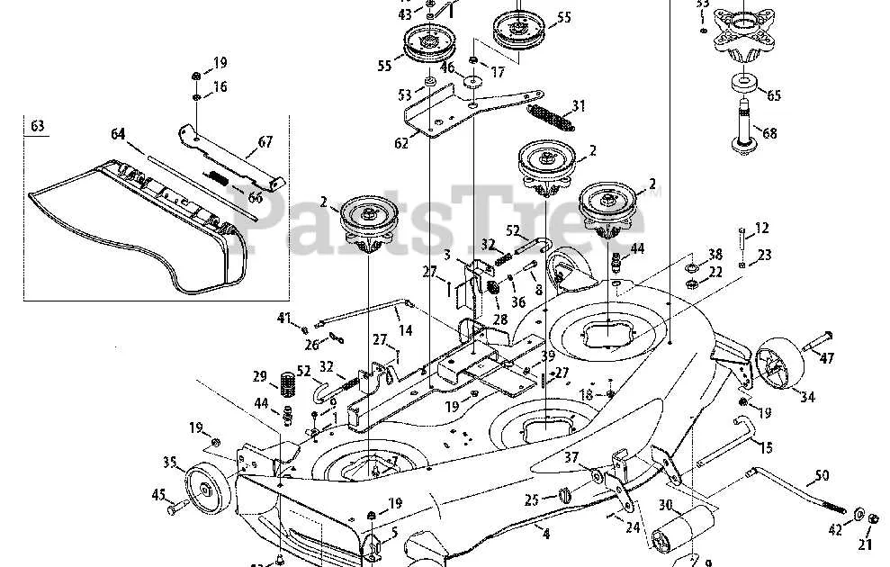 cub cadet ltx 1050 belt diagram