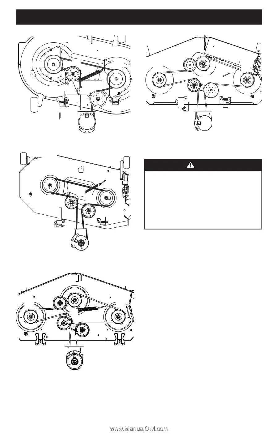 cub cadet zt1 50 transmission belt diagram