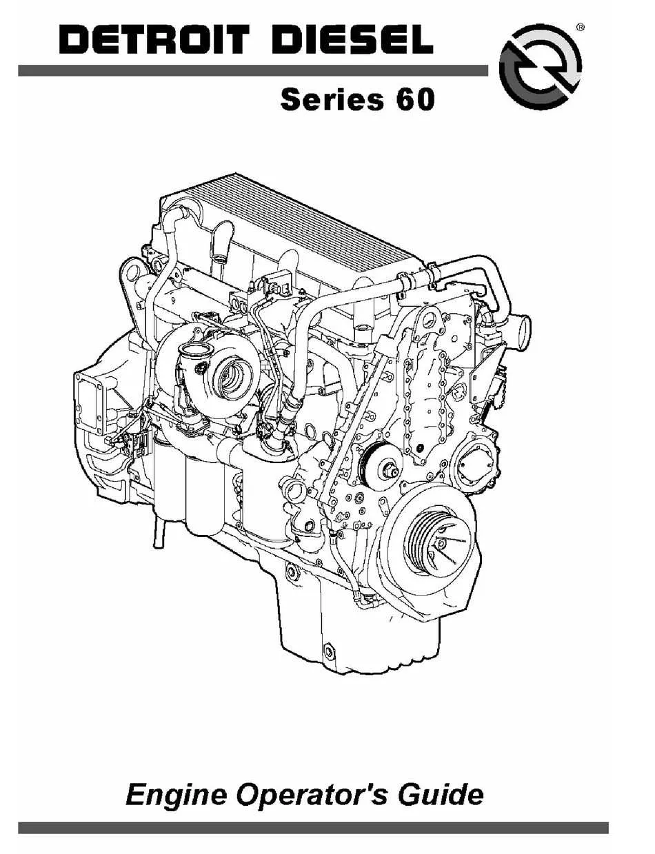 detroit 60 series alternator belt diagram