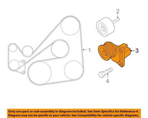 diagram mazda 3 serpentine belt tensioner