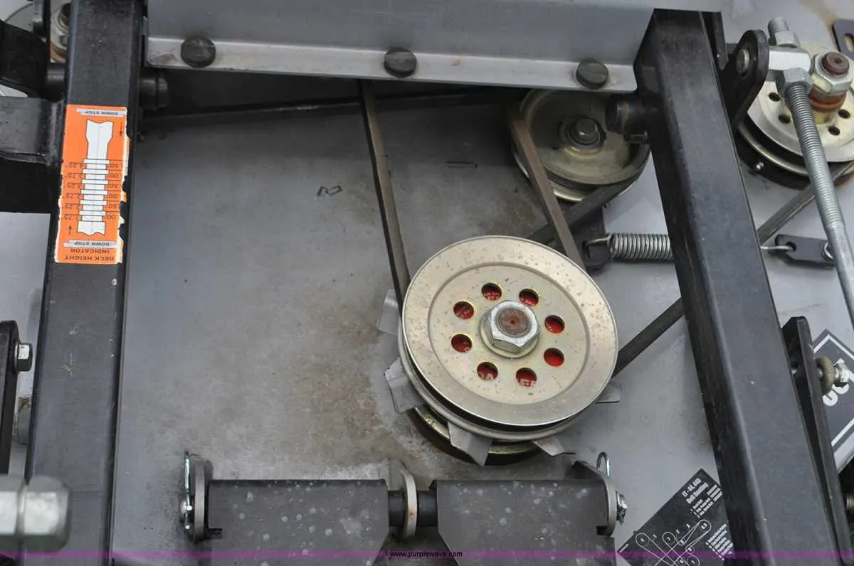 dixie chopper 50 inch deck belt diagram
