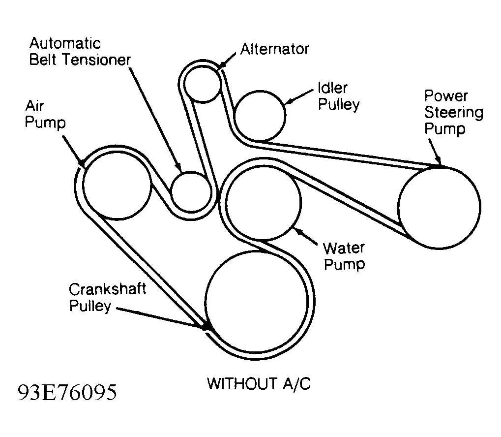dodge charger belt diagram