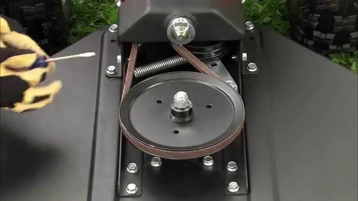 dr field and brush mower belt diagram
