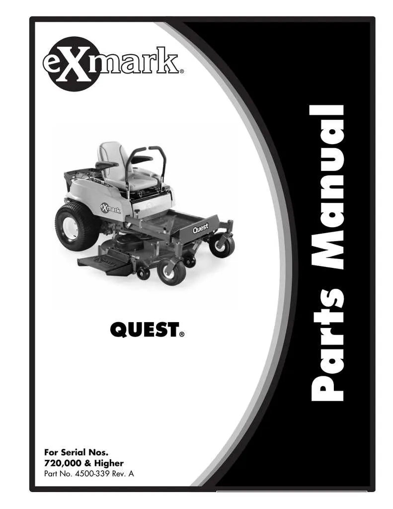 exmark quest 50 drive belt diagram