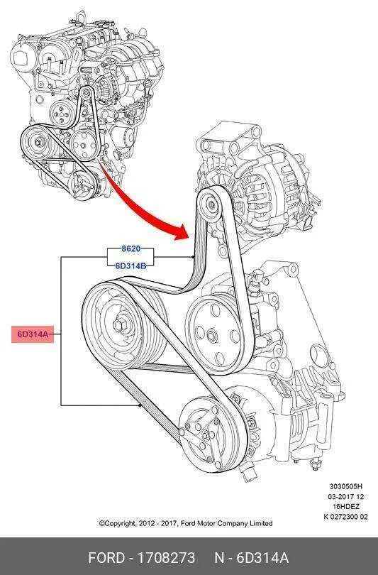ford focus belt diagram