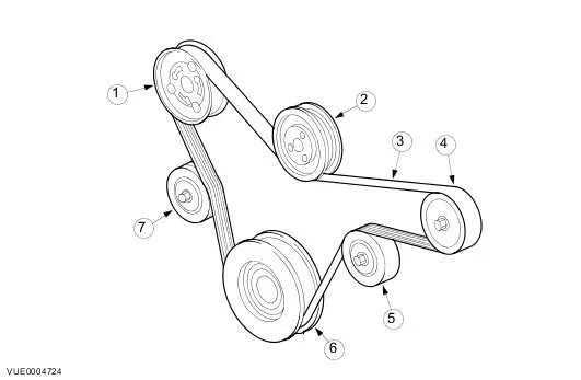 ford focus belt diagram
