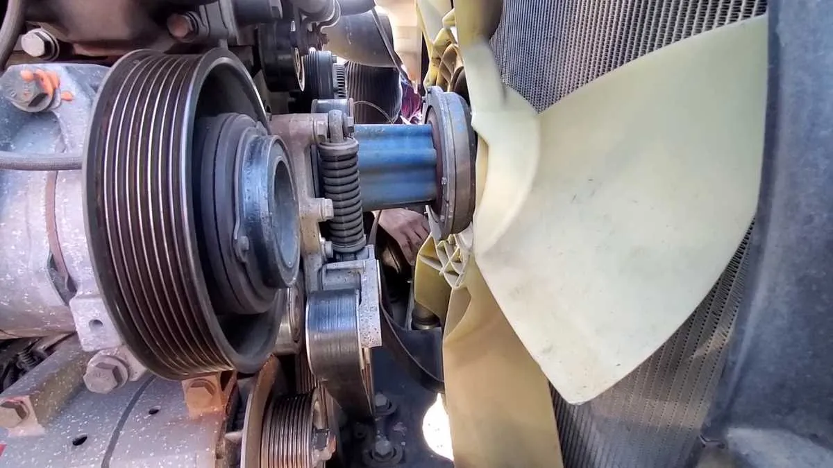 freightliner dd15 belt diagram