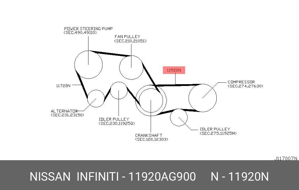 g37 belt diagram
