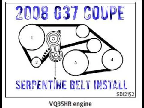 g37 serpentine belt diagram
