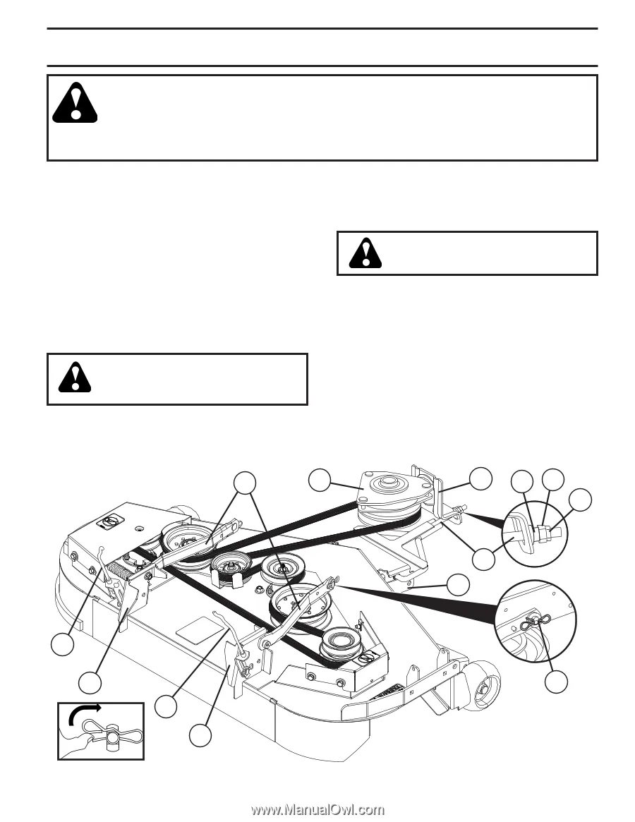 husqvarna rz5424 drive belt diagram