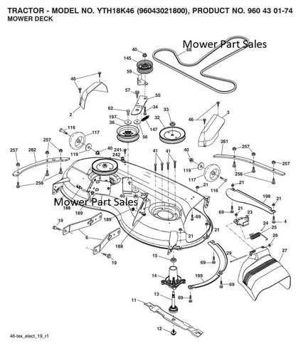 husqvarna yth20k46 belt diagram