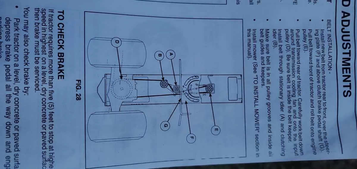 husqvarna yth20k46 belt diagram