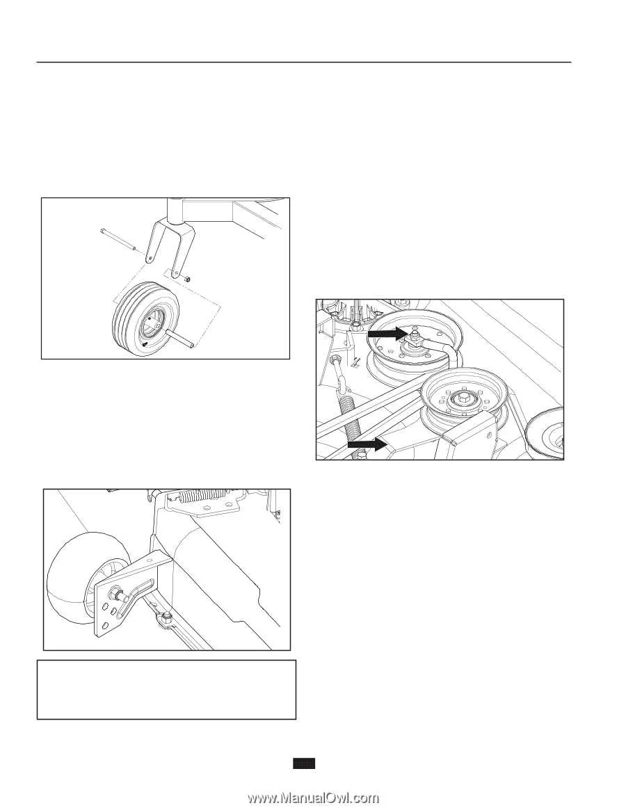 husqvarna z246 belt tension spring diagram