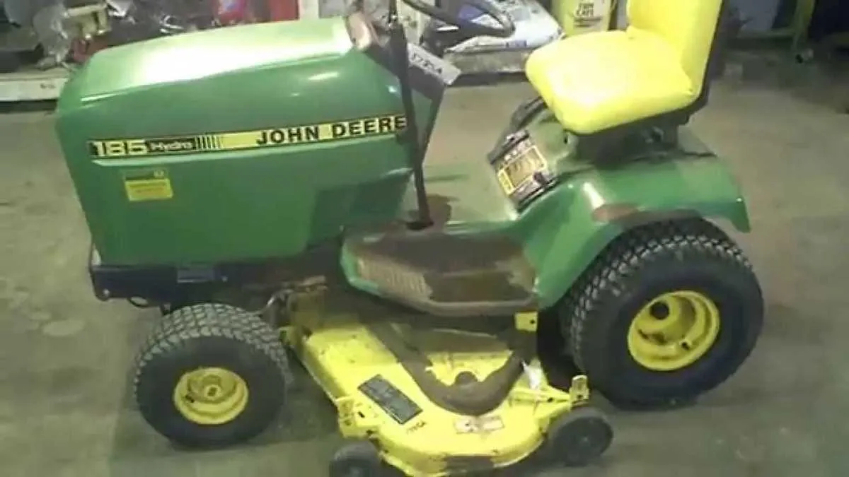 john deere 185 hydro drive belt diagram