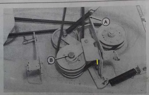 john deere 38 inch deck belt diagram