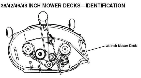 john deere 48 inch belt diagram