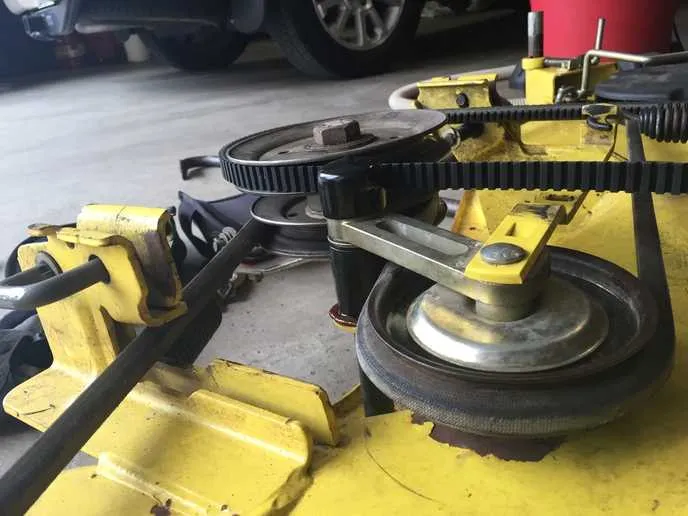 john deere 54 in mower deck belt diagram