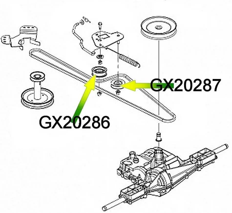 john deere d130 belt diagram