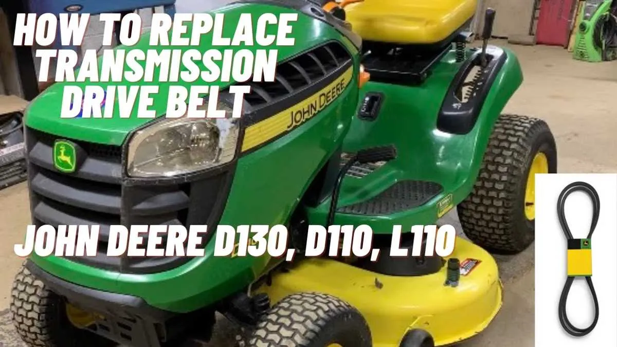 john deere l111 drive belt diagram