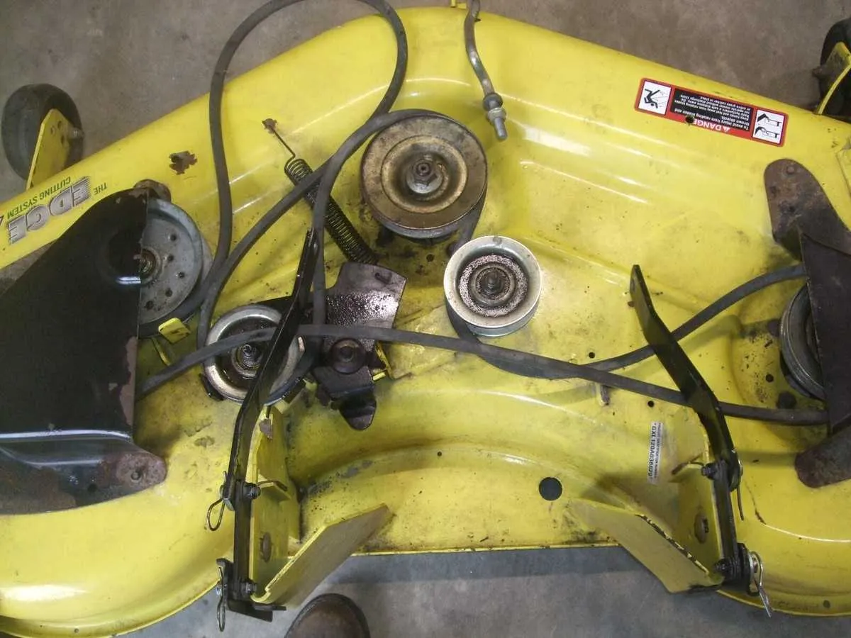 john deere l130 48 inch deck belt diagram