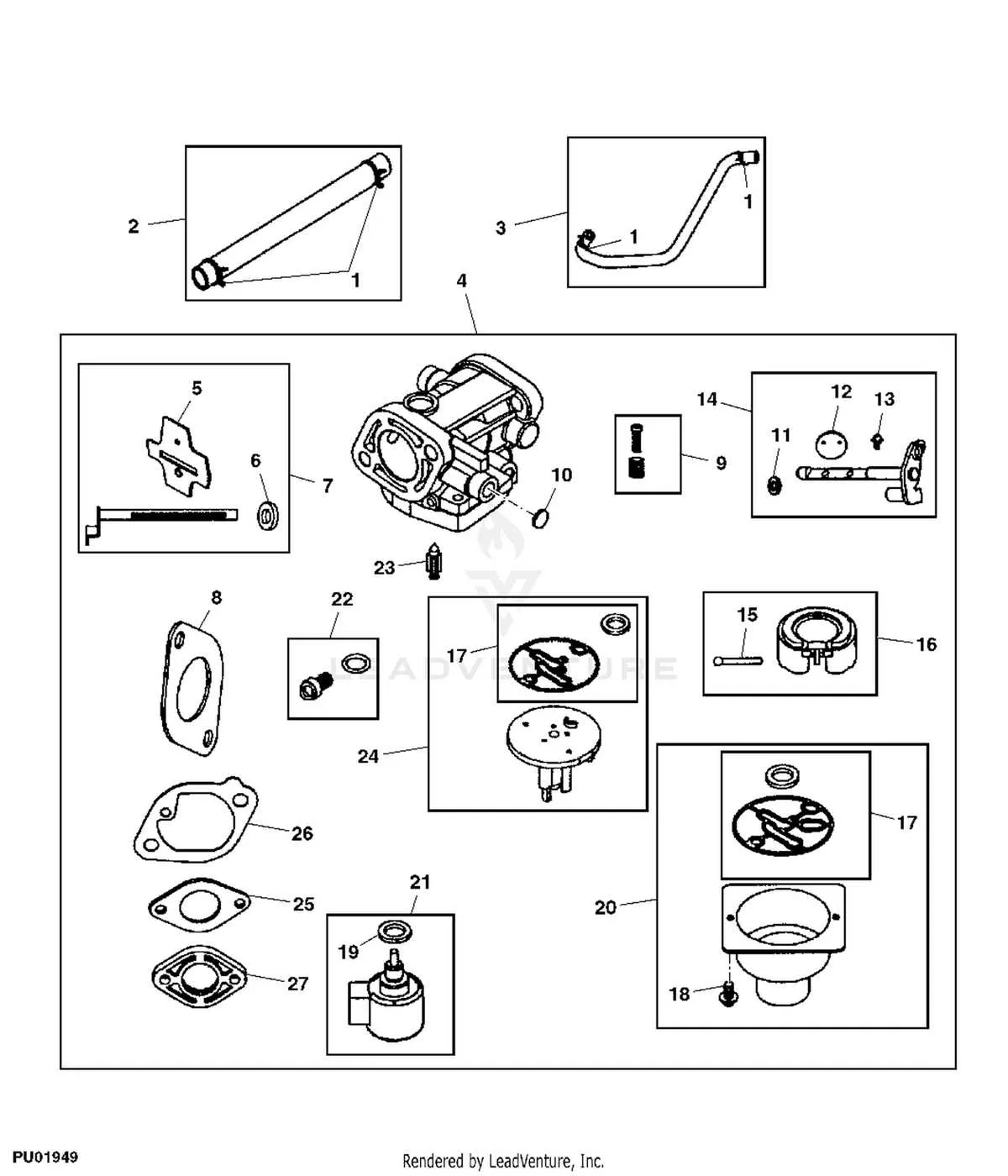 john deere la130 deck belt diagram