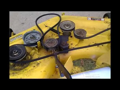 john deere la130 deck belt diagram