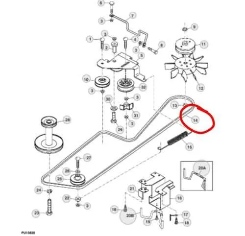 john deere lt180 drive belt diagram
