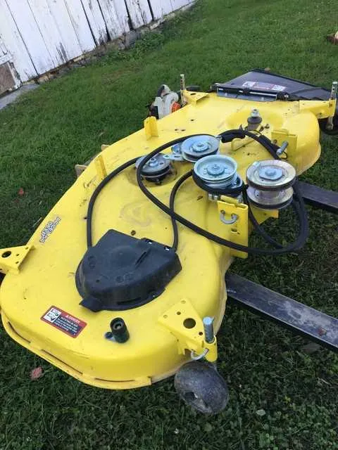 john deere x390 54 inch deck belt diagram