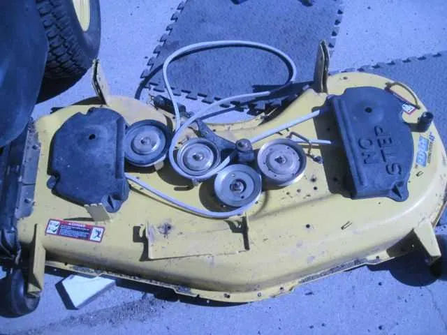 john deere z425 deck belt diagram