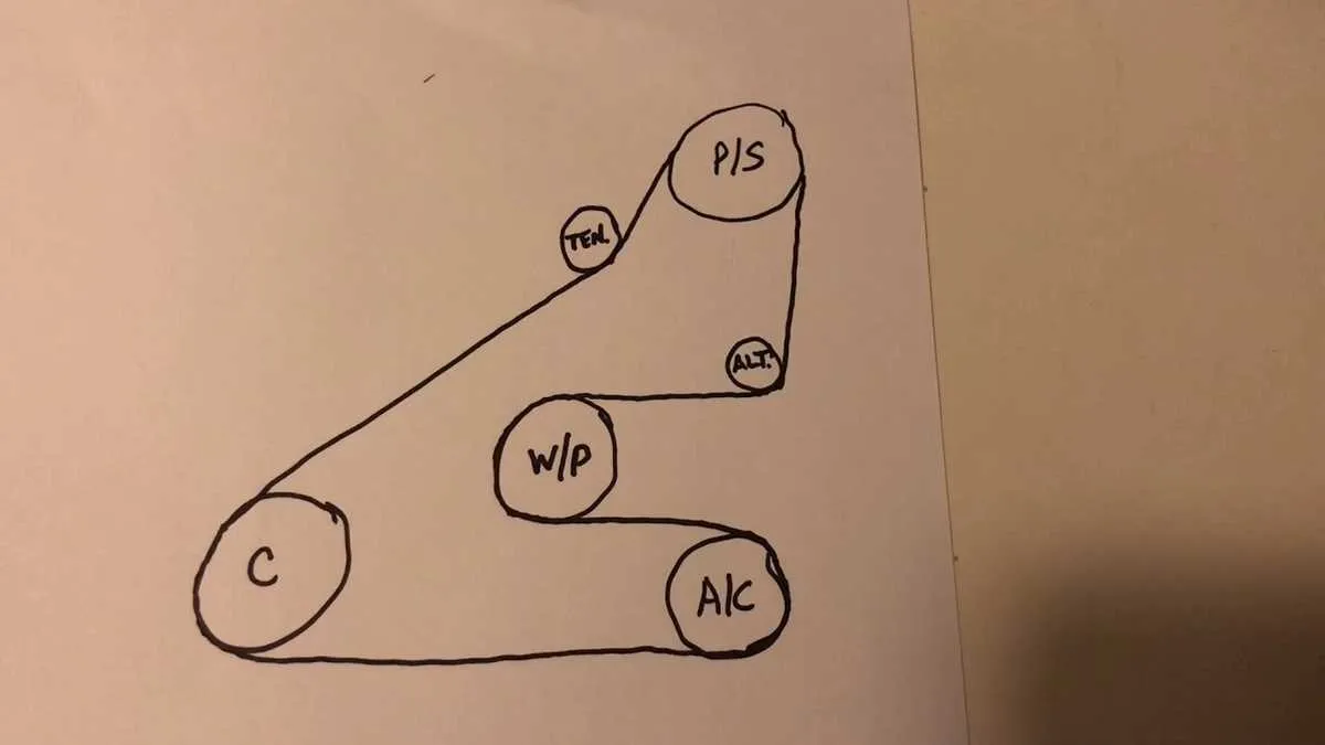 k24 belt diagram