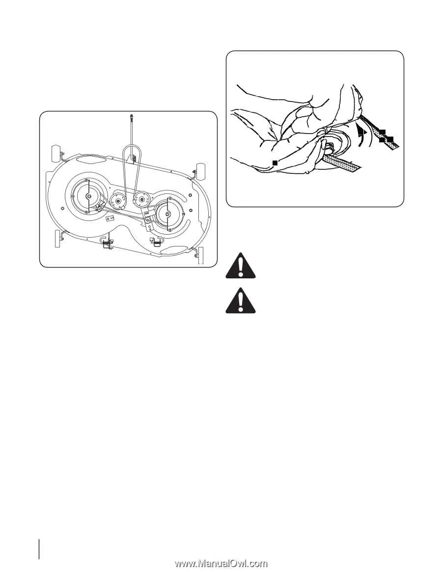 ltx 1040 drive belt diagram