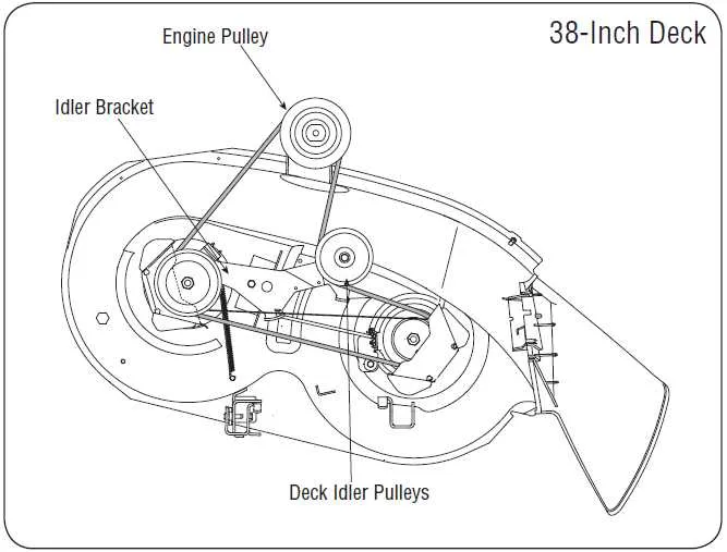 mtd belt diagram