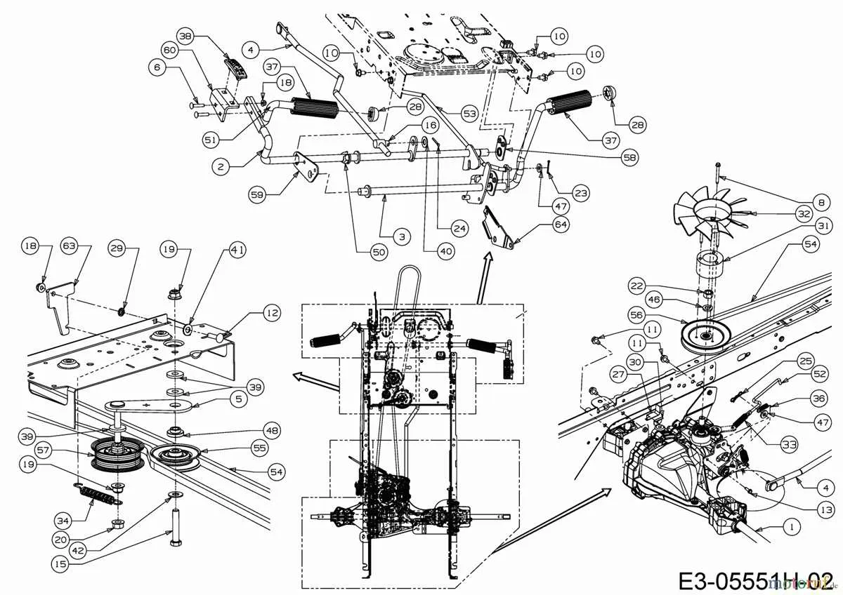 mtd tiller belt diagram