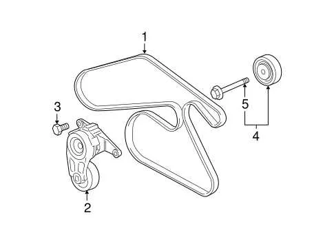 serpentine belt diagram 2007 buick lacrosse