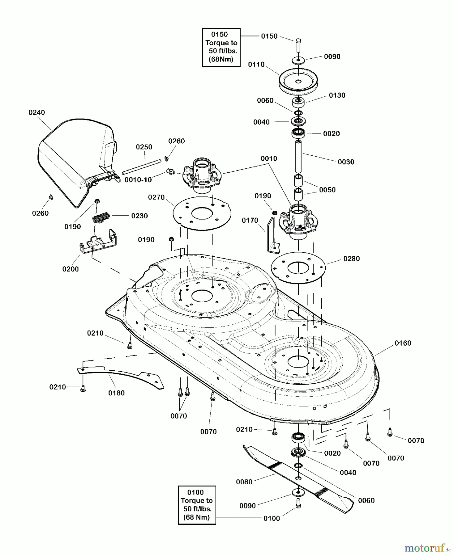 snapper spx 42 inch deck belt diagram