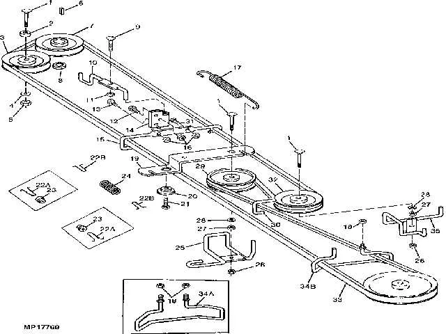 stx38 john deere belt diagram