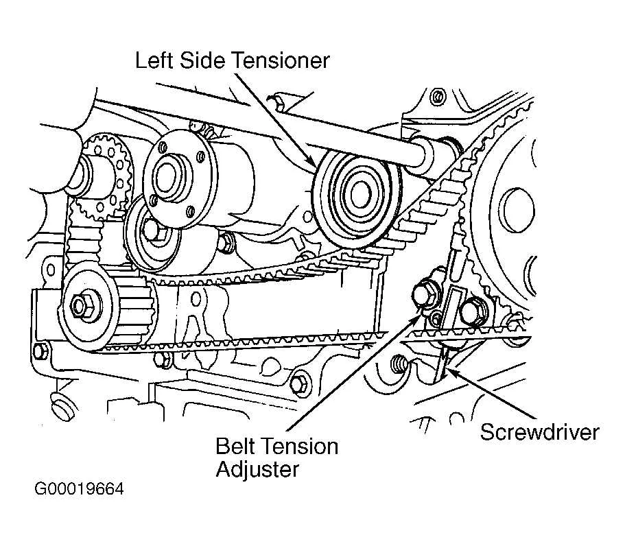 subaru serpentine belt diagram