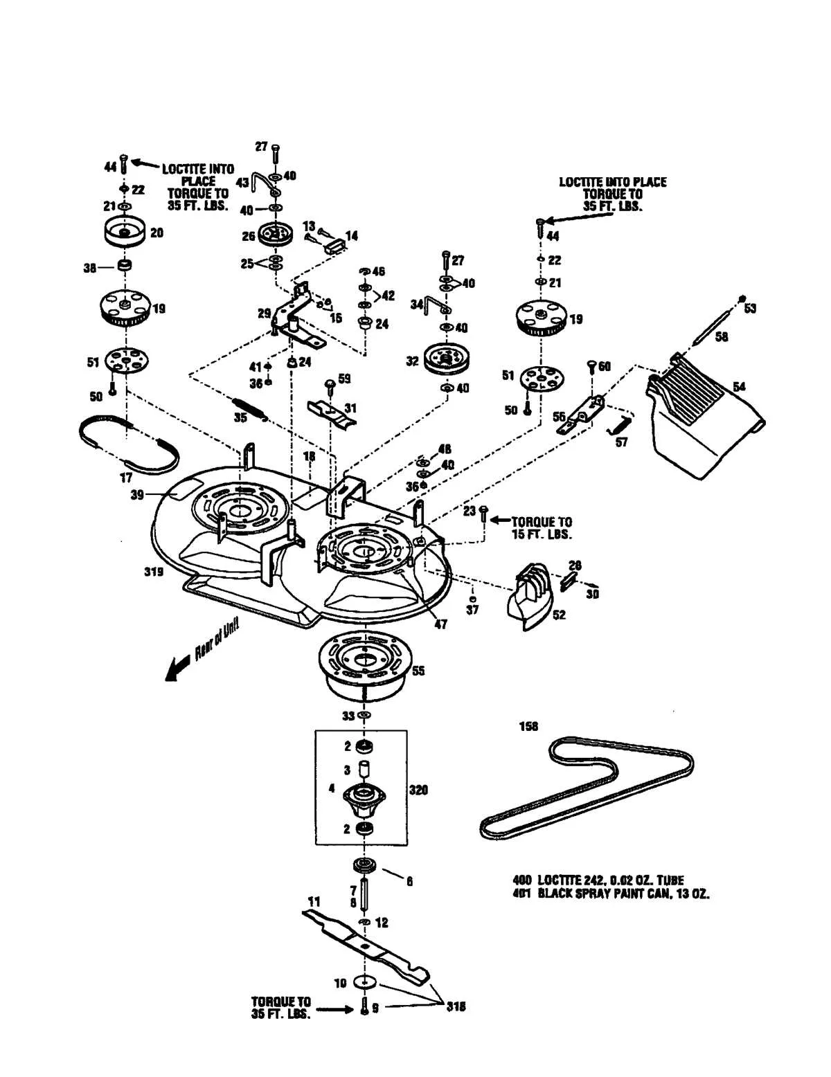 transmission hydrostatic craftsman craftsman lt2000 drive belt diagram