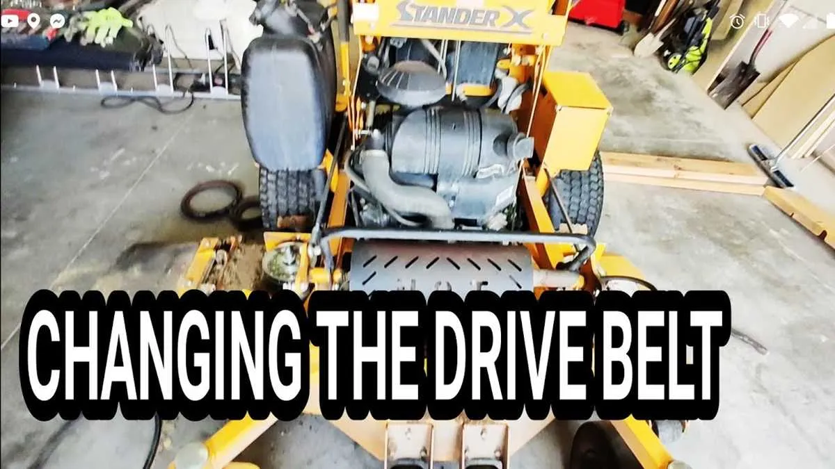 wright stander drive belt diagram