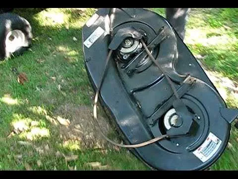 yard machine mtd 38 mower deck belt diagram