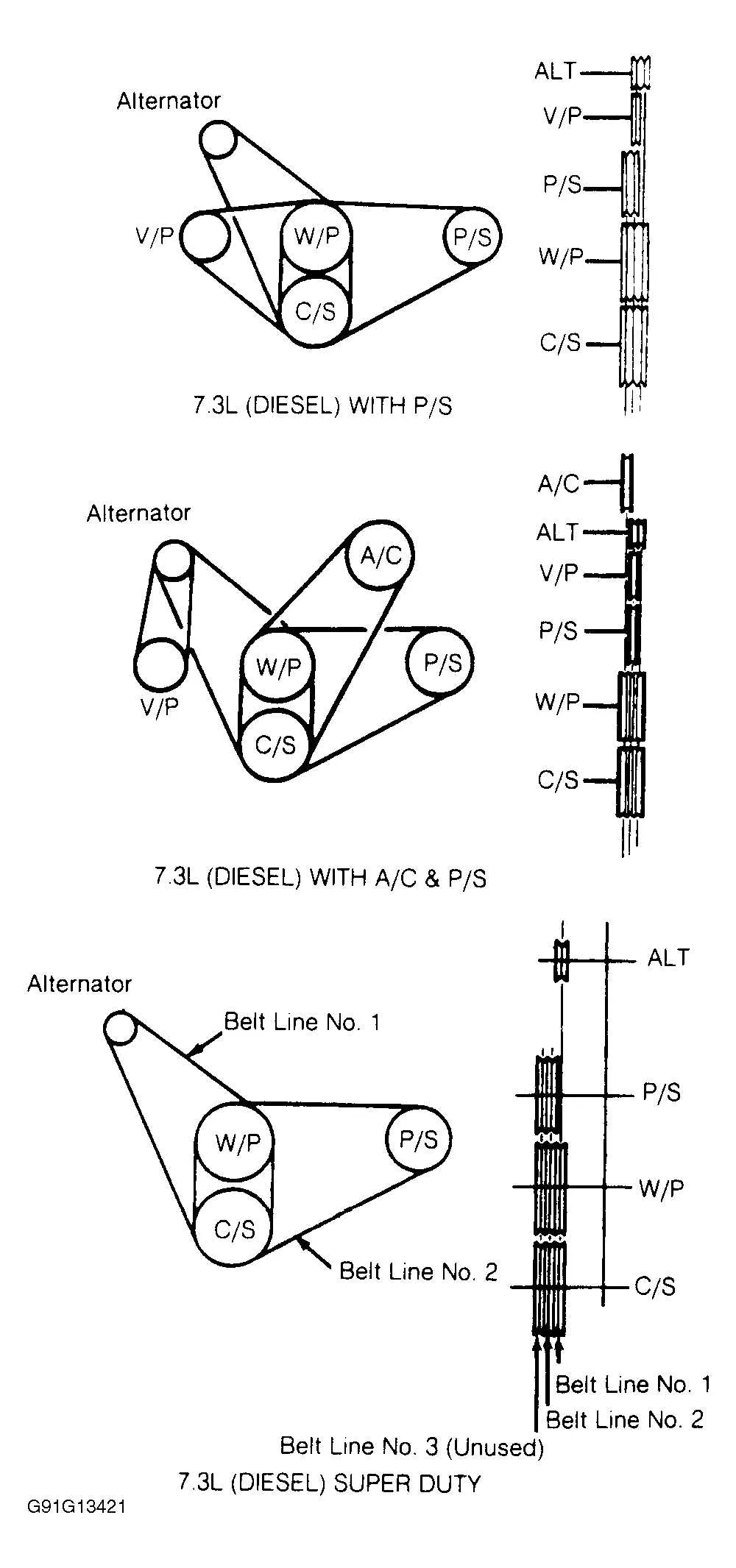 z425 belt diagram