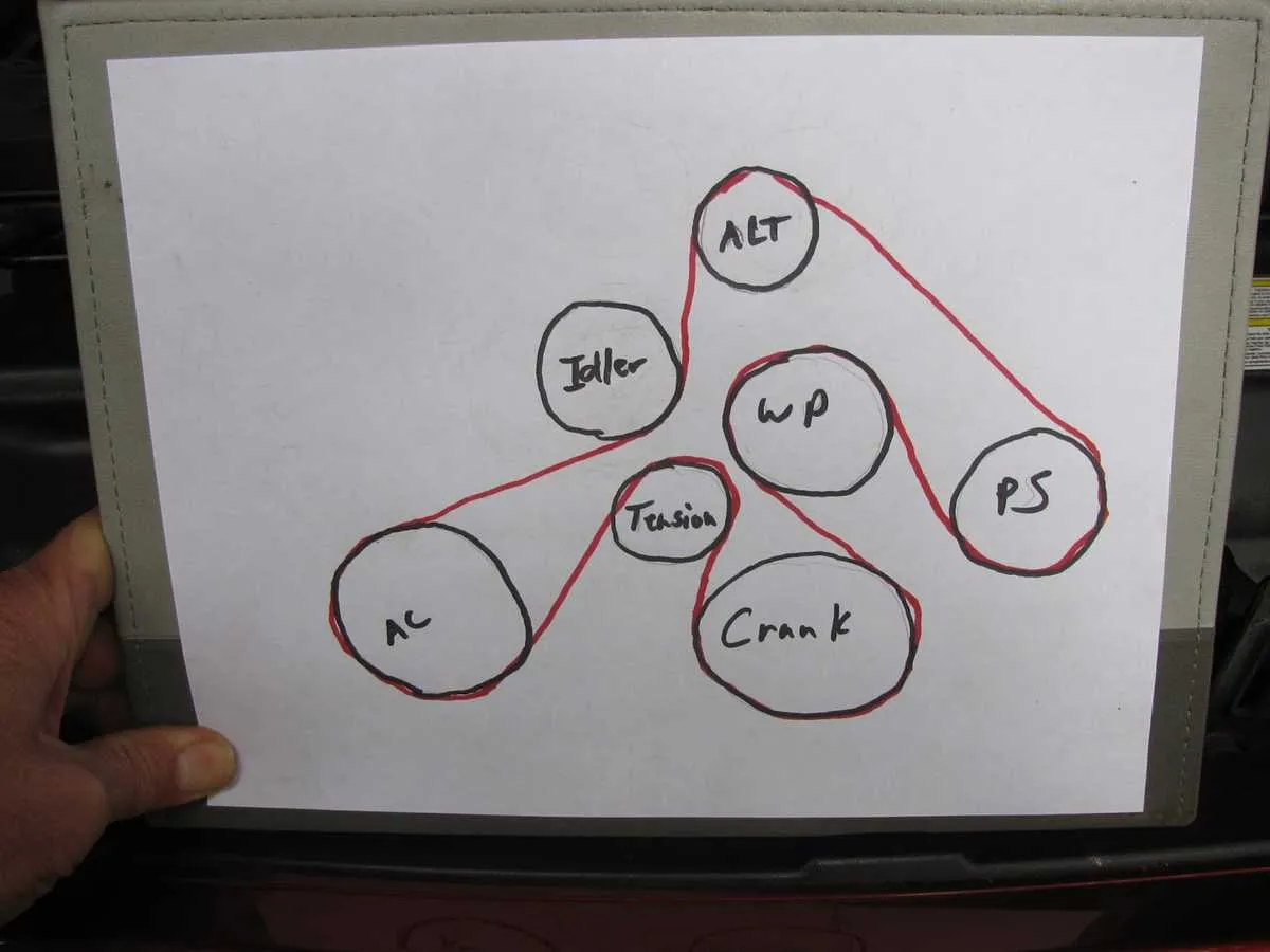4.3 belt diagram
