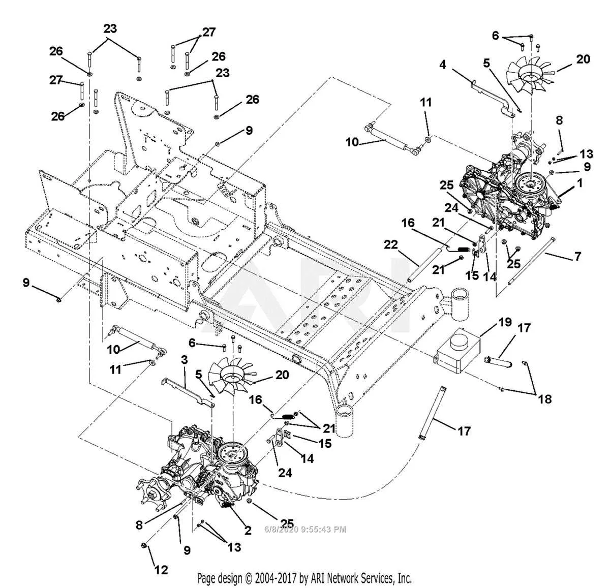 gravely zt hd 52 drive belt diagram