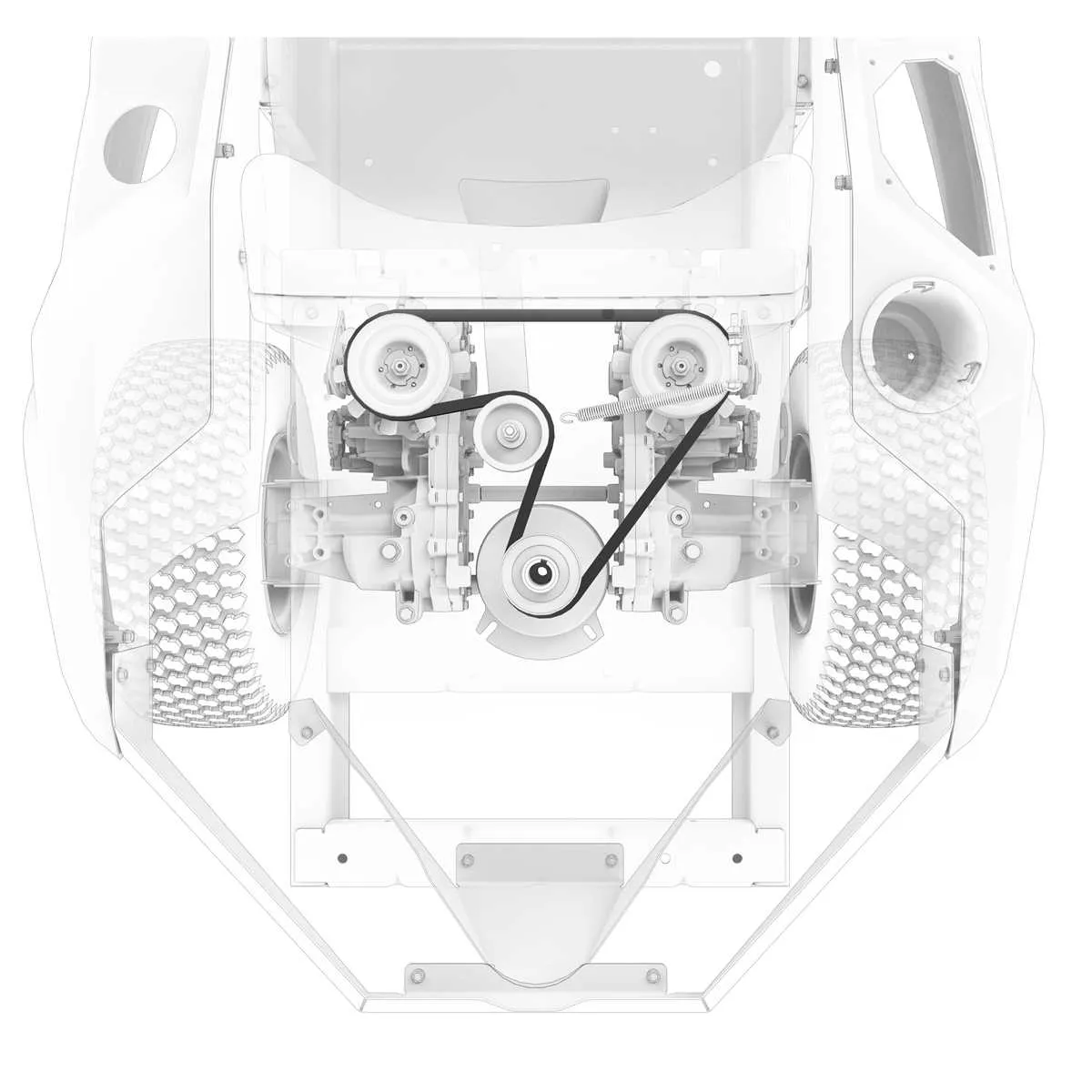ariens drive belt diagram