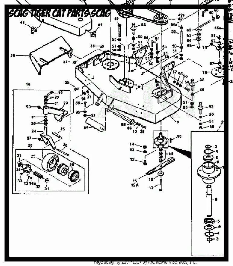scag tiger cat 2 belt diagram