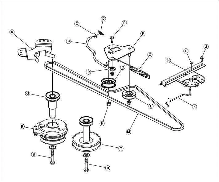 belt diagram for john deere la175