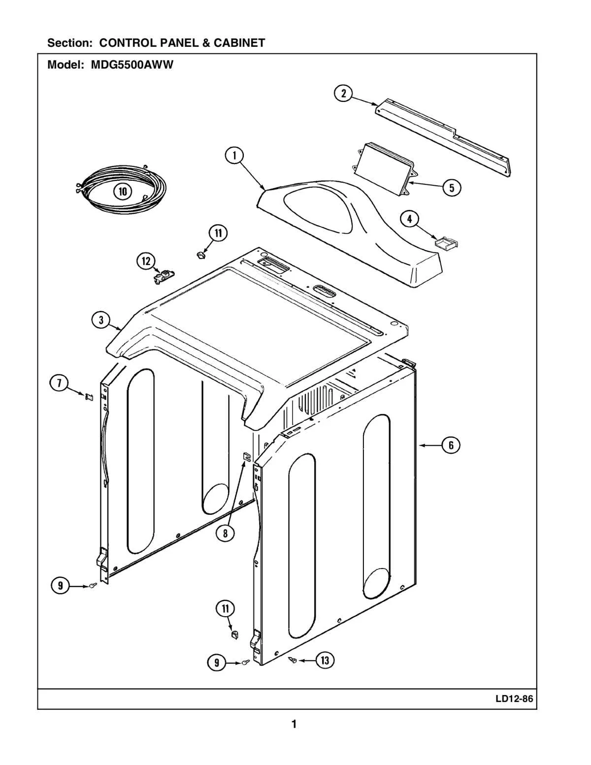 belt diagram for maytag dryer